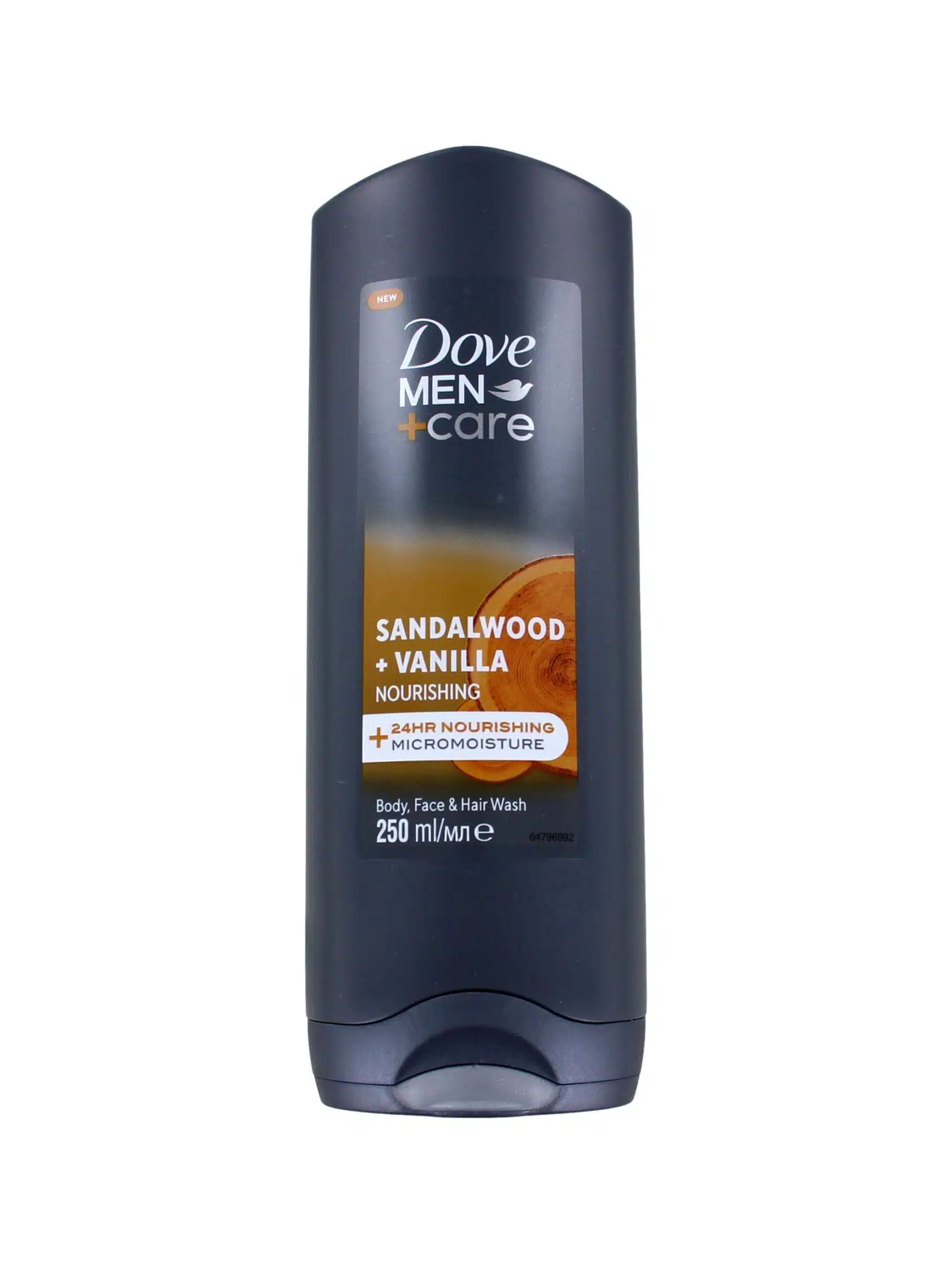 Dove Men+Care Douchegel Sandalwood + Vanilla, 250 ml