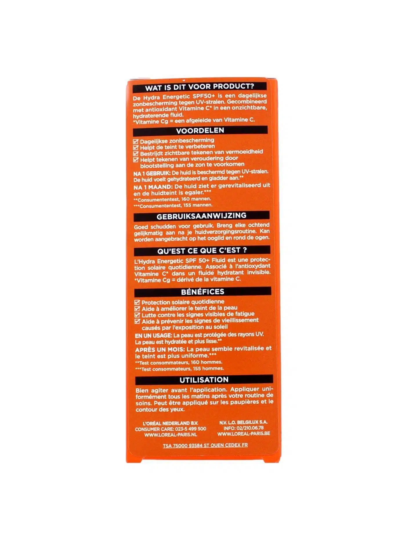 L'Oreal Men Expert Hydra Energetic SPF 50+, 50 ml