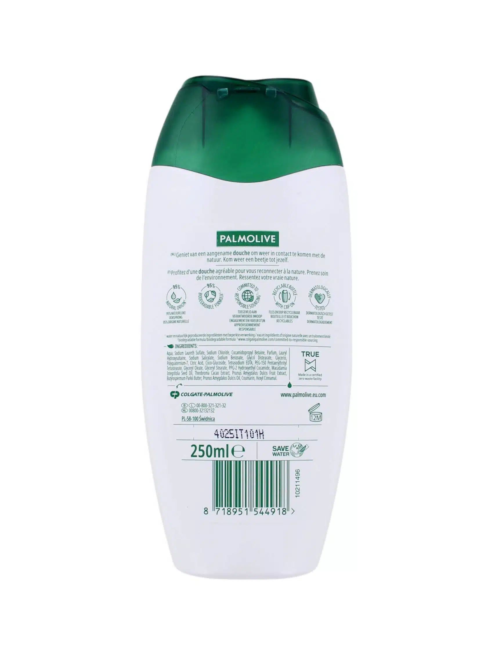 Palmolive Douchegel Macadamia & Melk, 250 ml