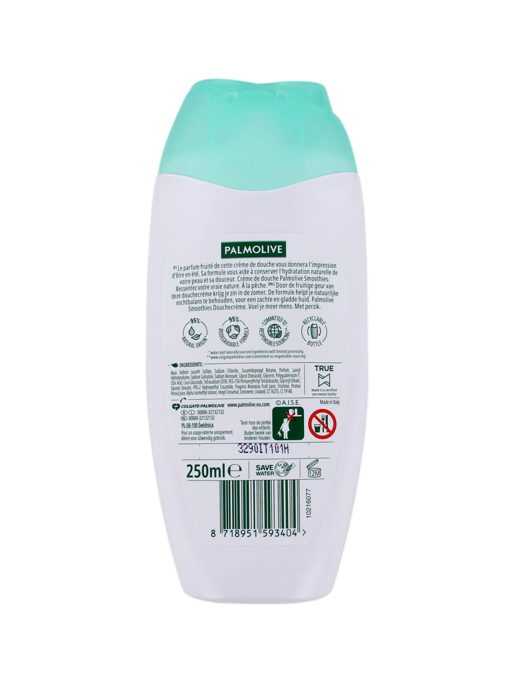 Palmolive Douchegel Refreshing Peach, 250 ml