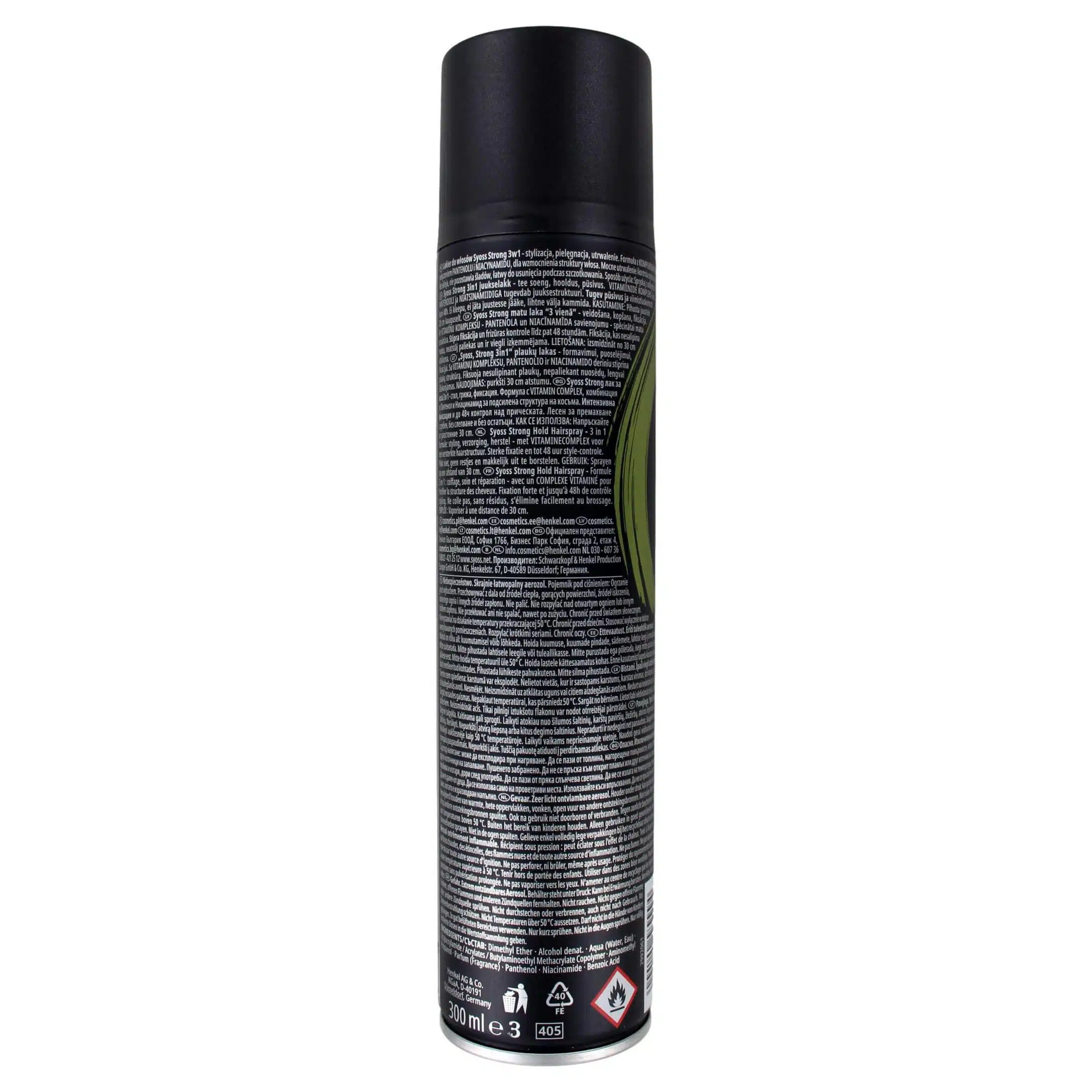 Syoss Haarlak Strong Nr. 4, 300 ml