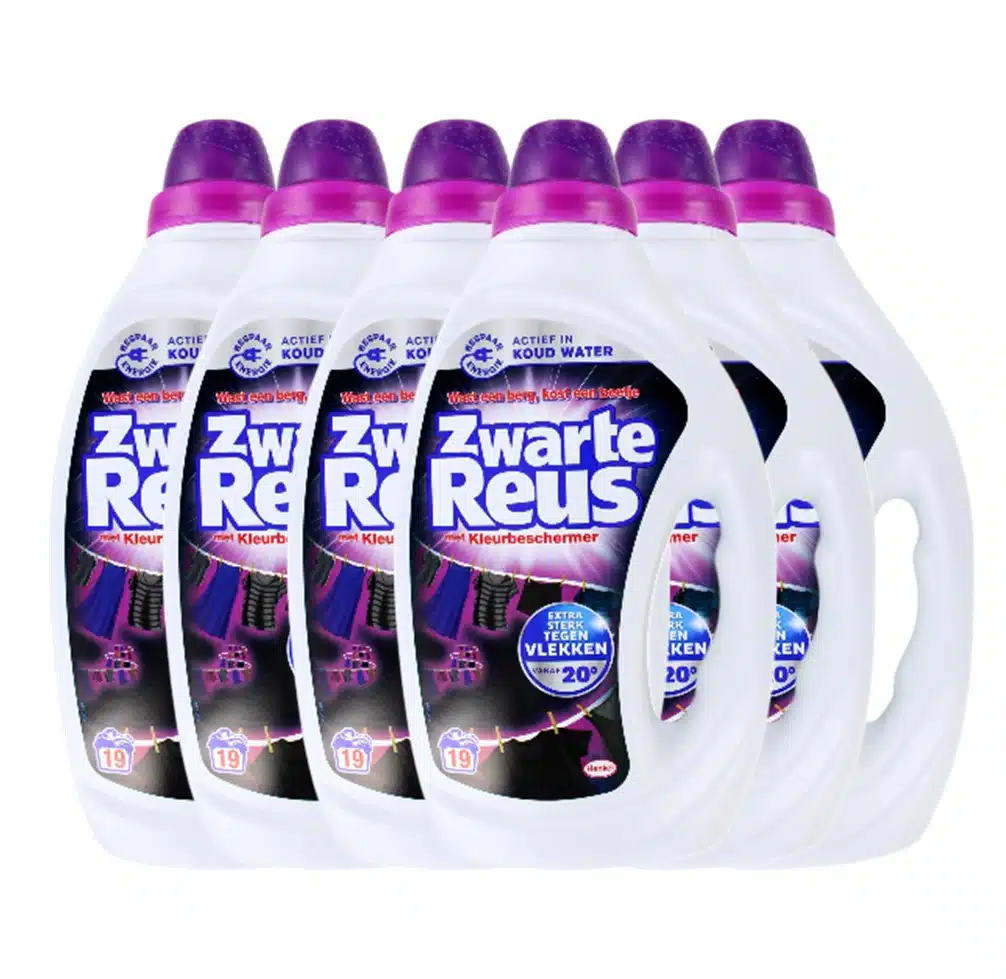 Zwarte Reus Vloeibaar Wasmiddel 114 Wasbeurten (6x19)