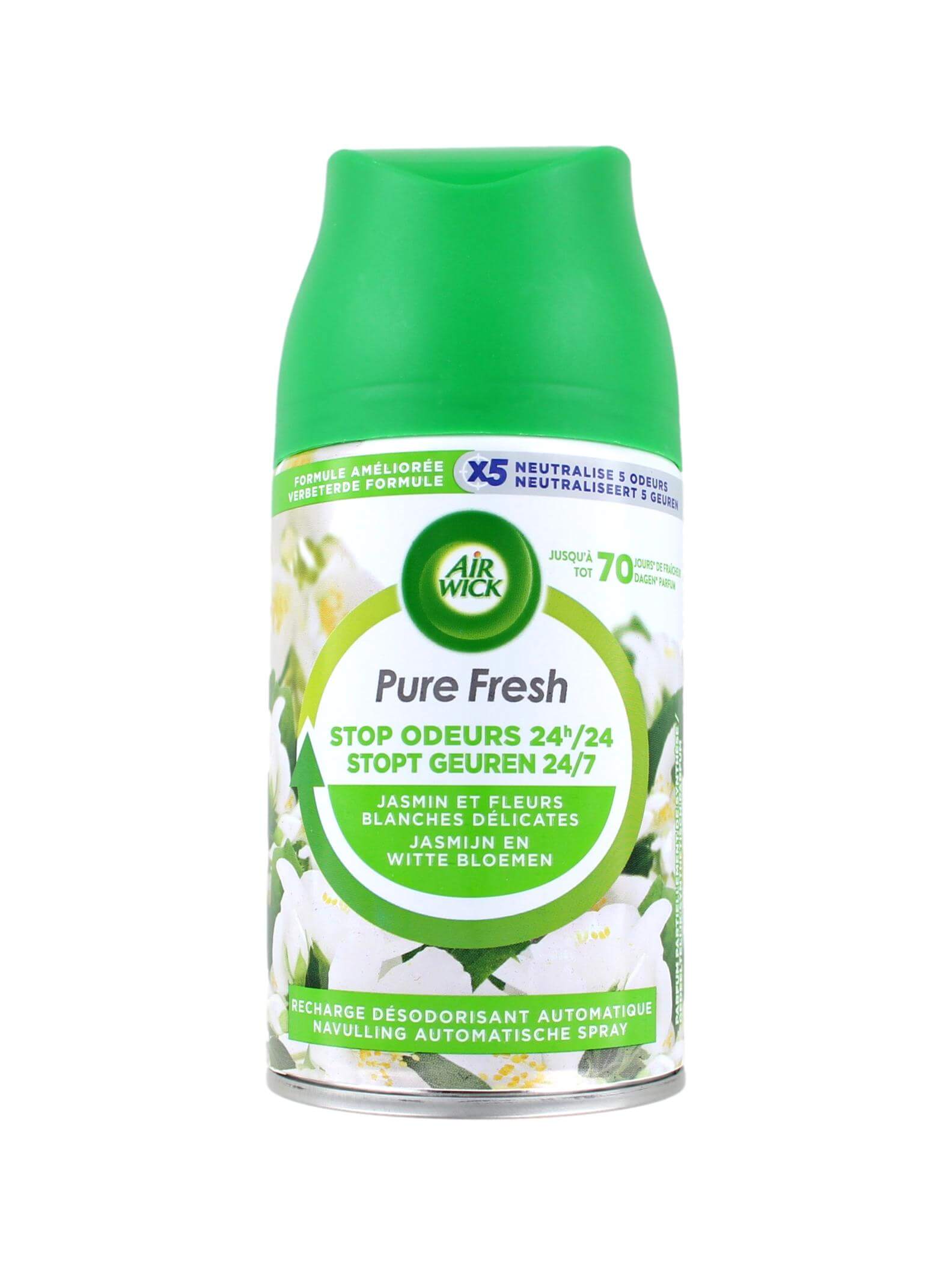Airwick Freshmatic Navulling Jasmijn En Witte Bloemen, 250 ml