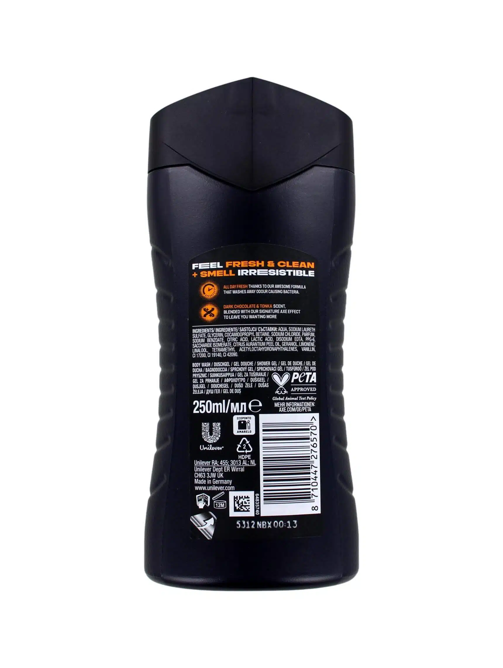 Axe Douchegel Dark Temptation, 250 ml
