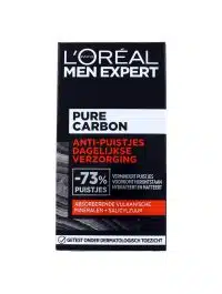 L'Oreal Men Expert Dagcreme Pure Carbon Anti Puistjes, 50 ml