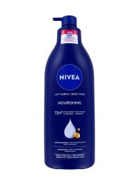 Nivea Bodymilk Nourishing Met Pomp, 400 ml