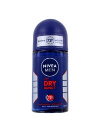 Nivea Men Deodorant Roller Dry Impact 72h, 50 ml