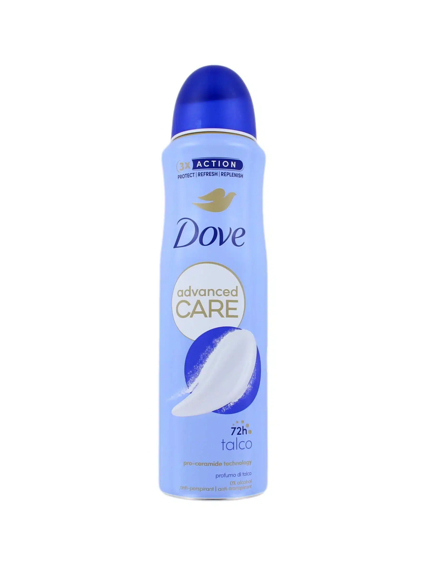 Dove Deodorant Spray Talco, 150 ml