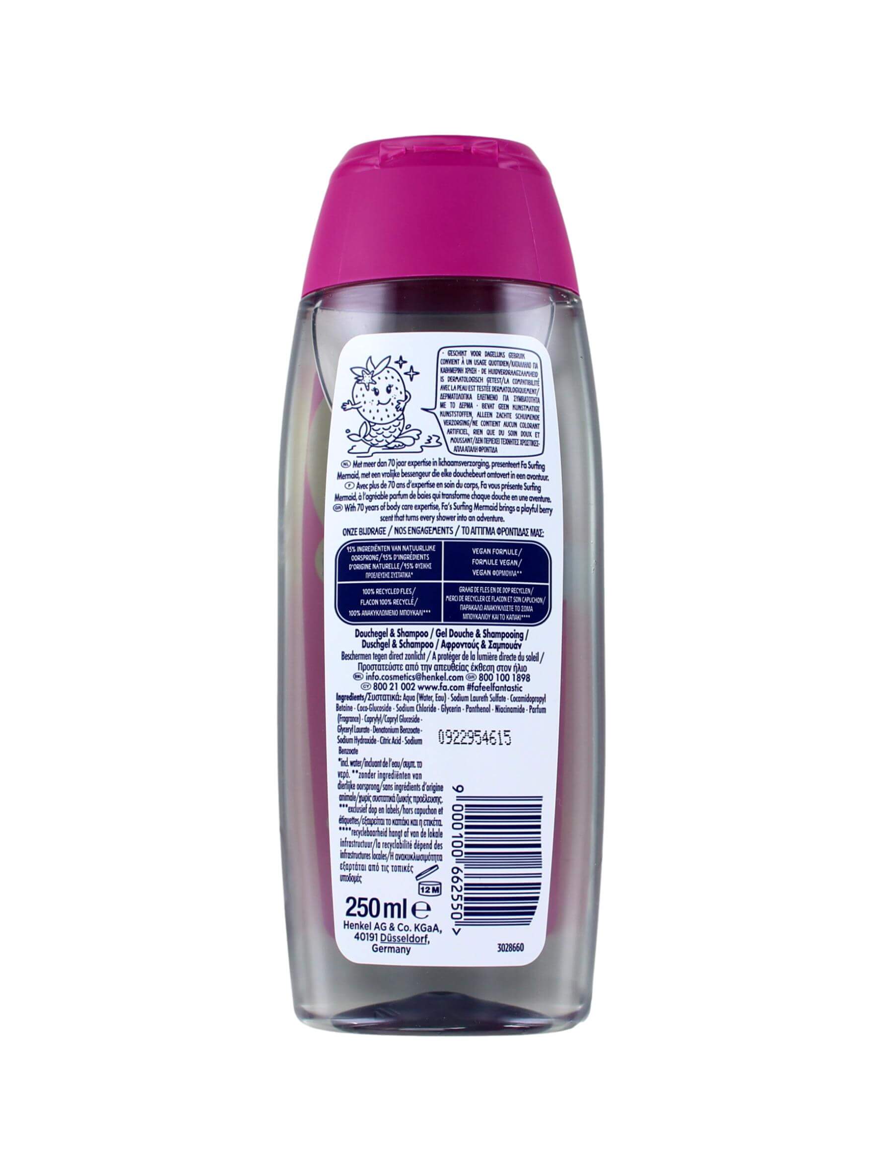 Fa Douchegel & Shampoo Kids, 250 ml