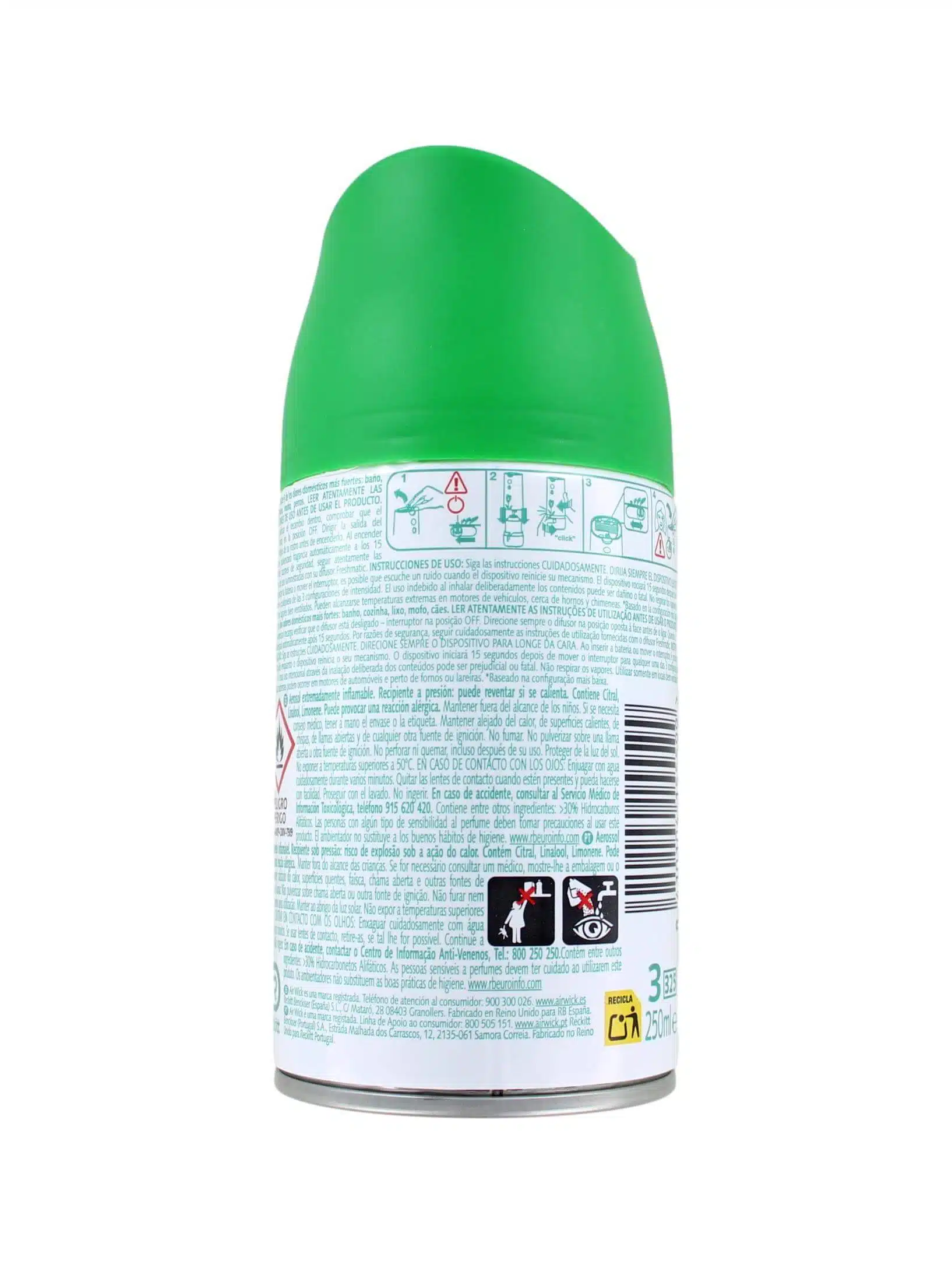 Airwick Freshmatic Navulling Nenuco, 250 ml