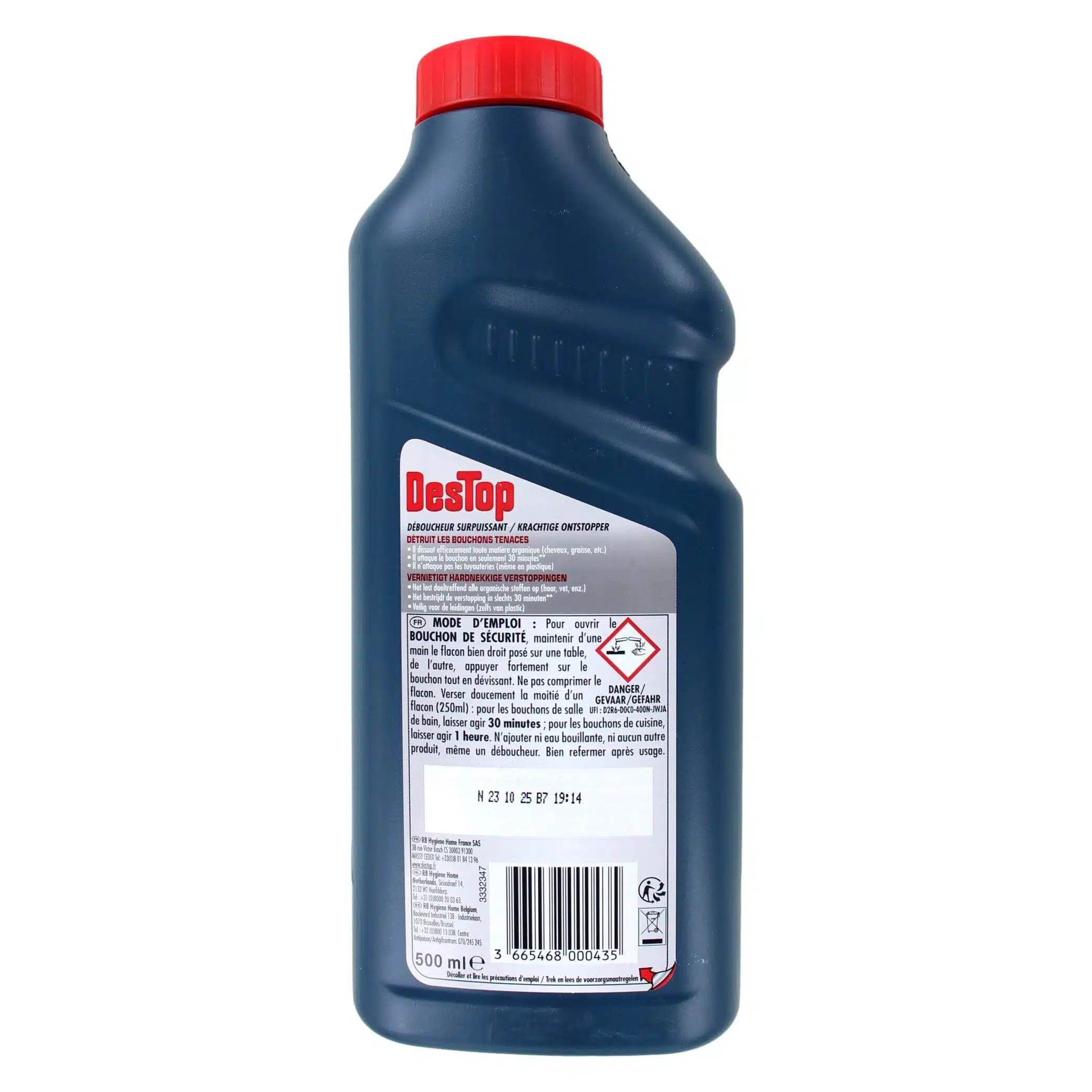 Destop Vloeibare Ontstopper, 500 ml