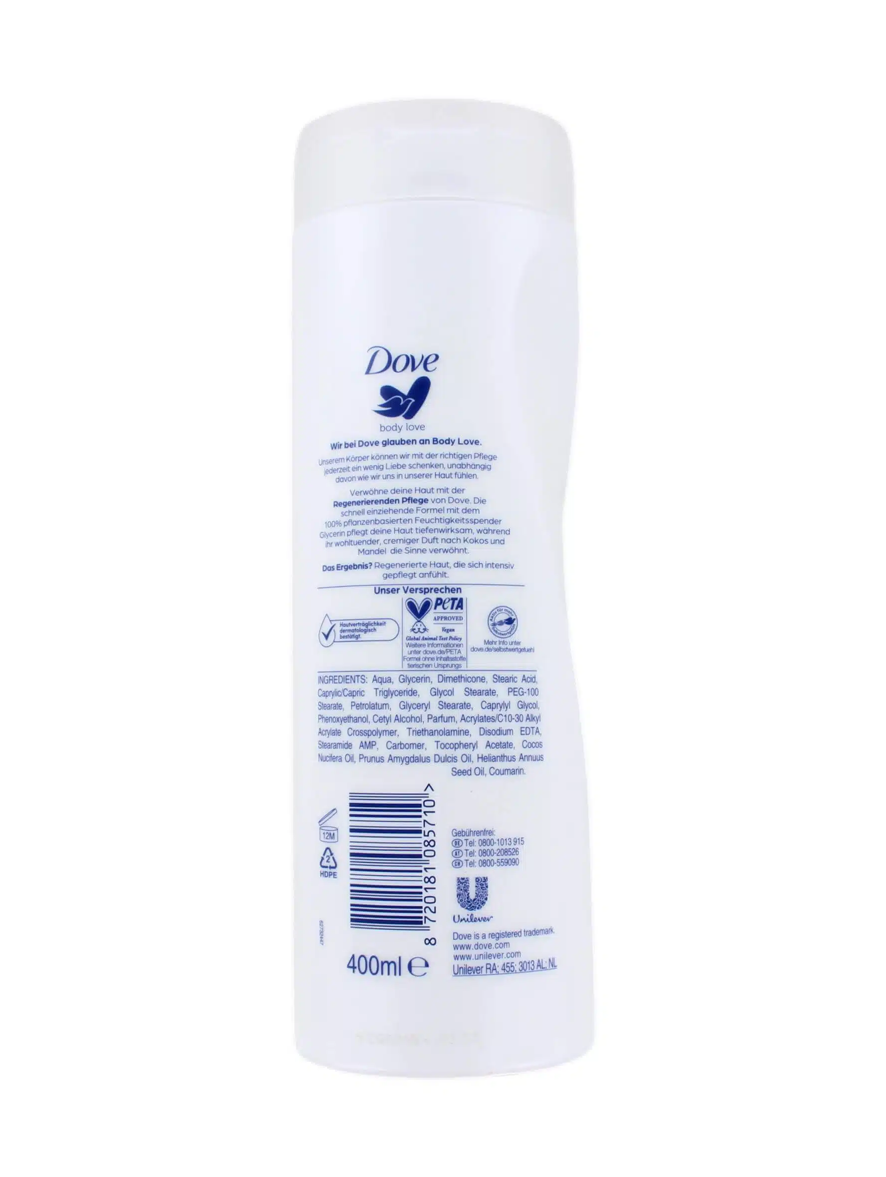 Dove Bodylotion Restoring Care, 400 ml