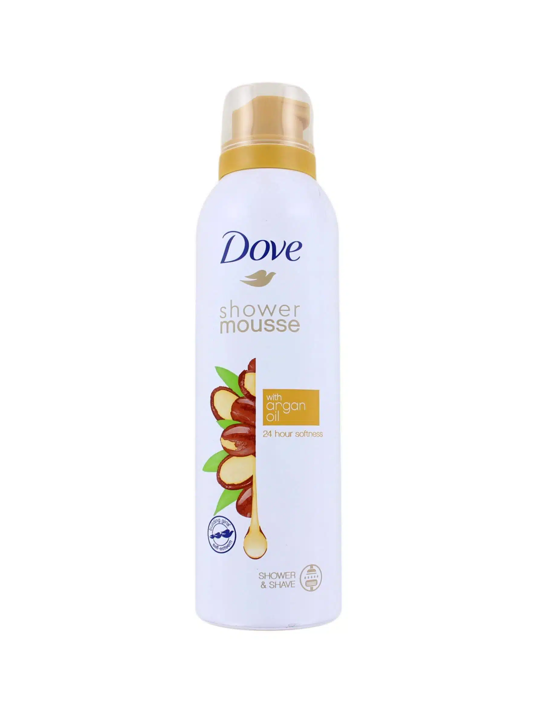 Dove Shower Mousse Argan Oil, 200 ml