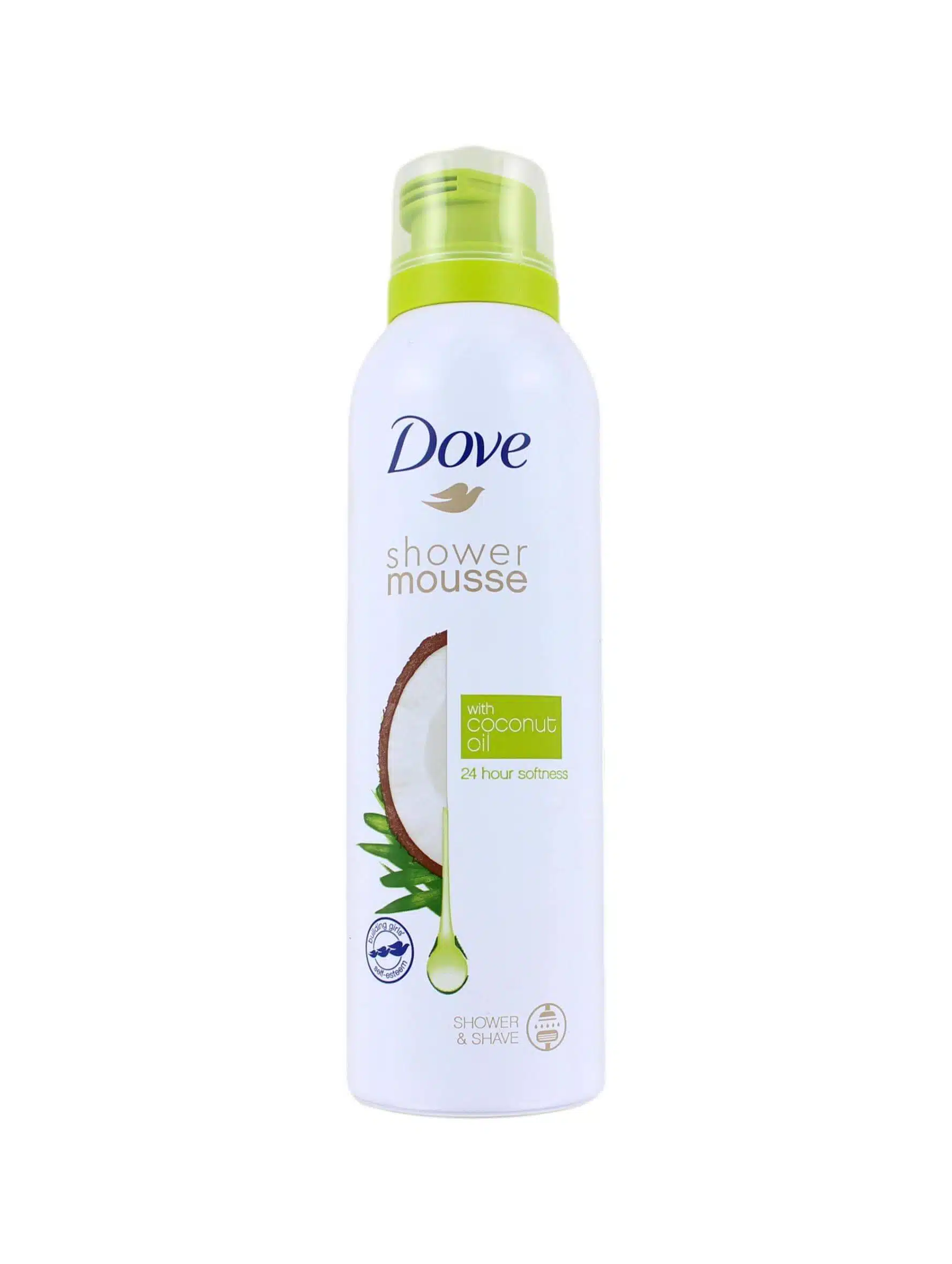 Dove Shower Mousse Coconut Oil, 200 ml