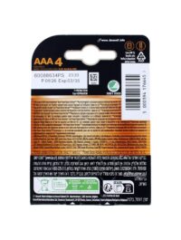 Duracell Batterijen AAA, 4-pack