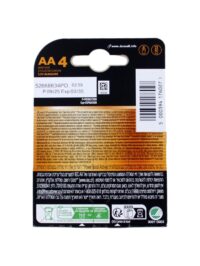Duracell Plus Batterijen AA, 4 Stuks