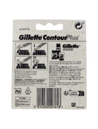 Gillette Scheermesjes Contour Plus, 10 Stuks
