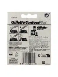 Gillette Scheermesjes Contour Plus, 10 Stuks