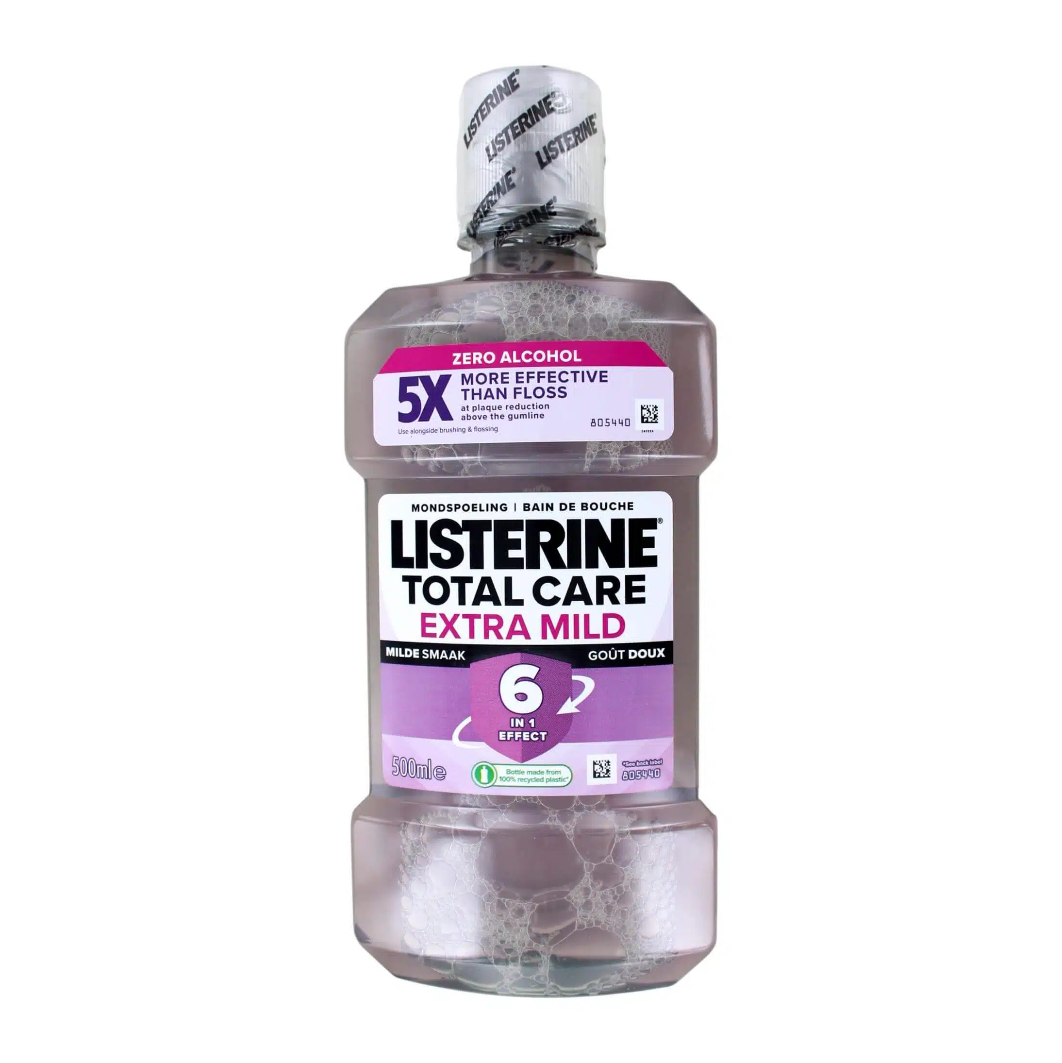 Listerine Mondwater Total Care Extra Mild, 500 ml