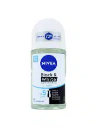 Nivea Deodorant Roller Invisible Black & White Pure, 50 ml