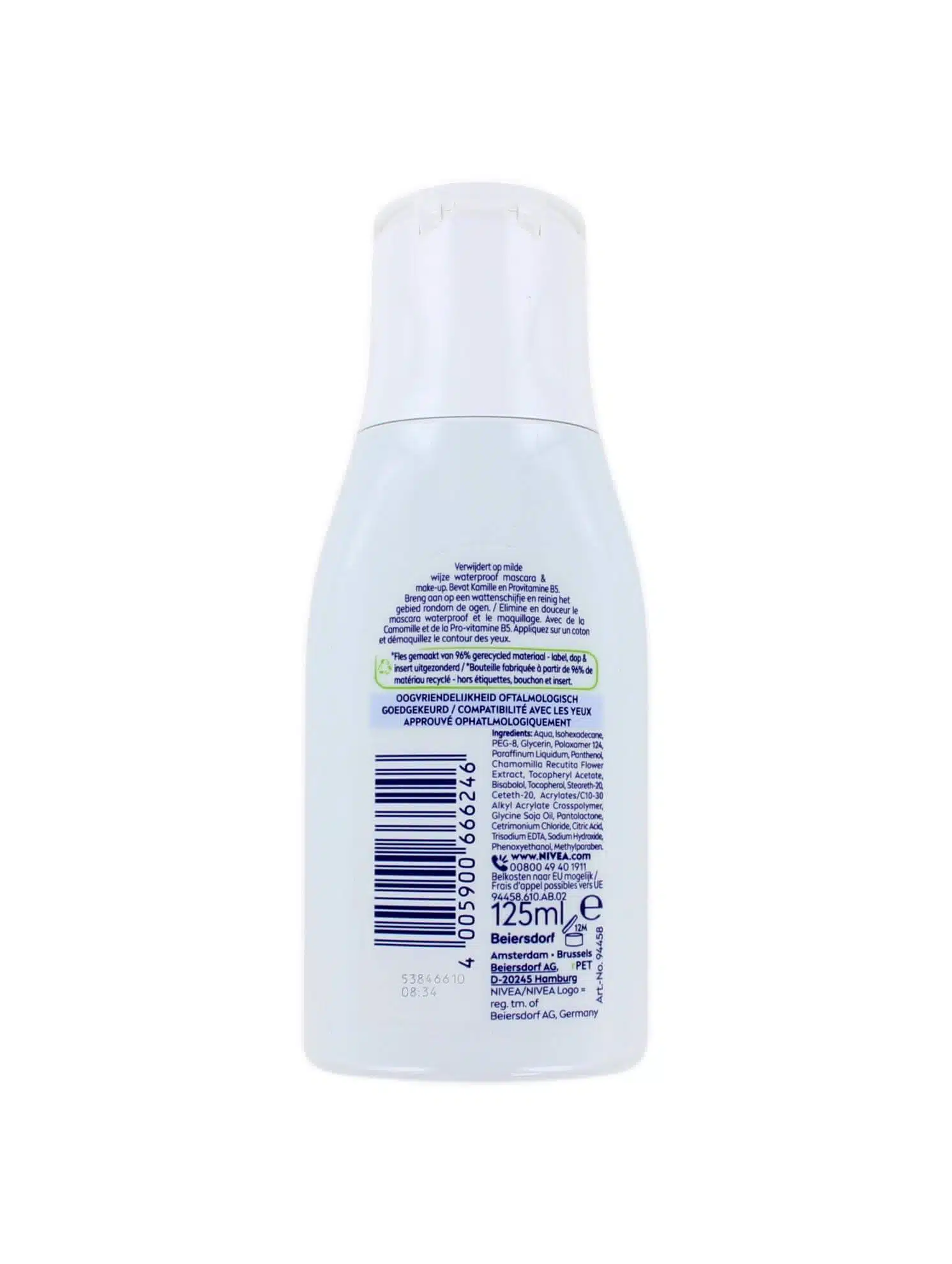 Nivea Waterproof Oogmake-up Remover, 125 ml