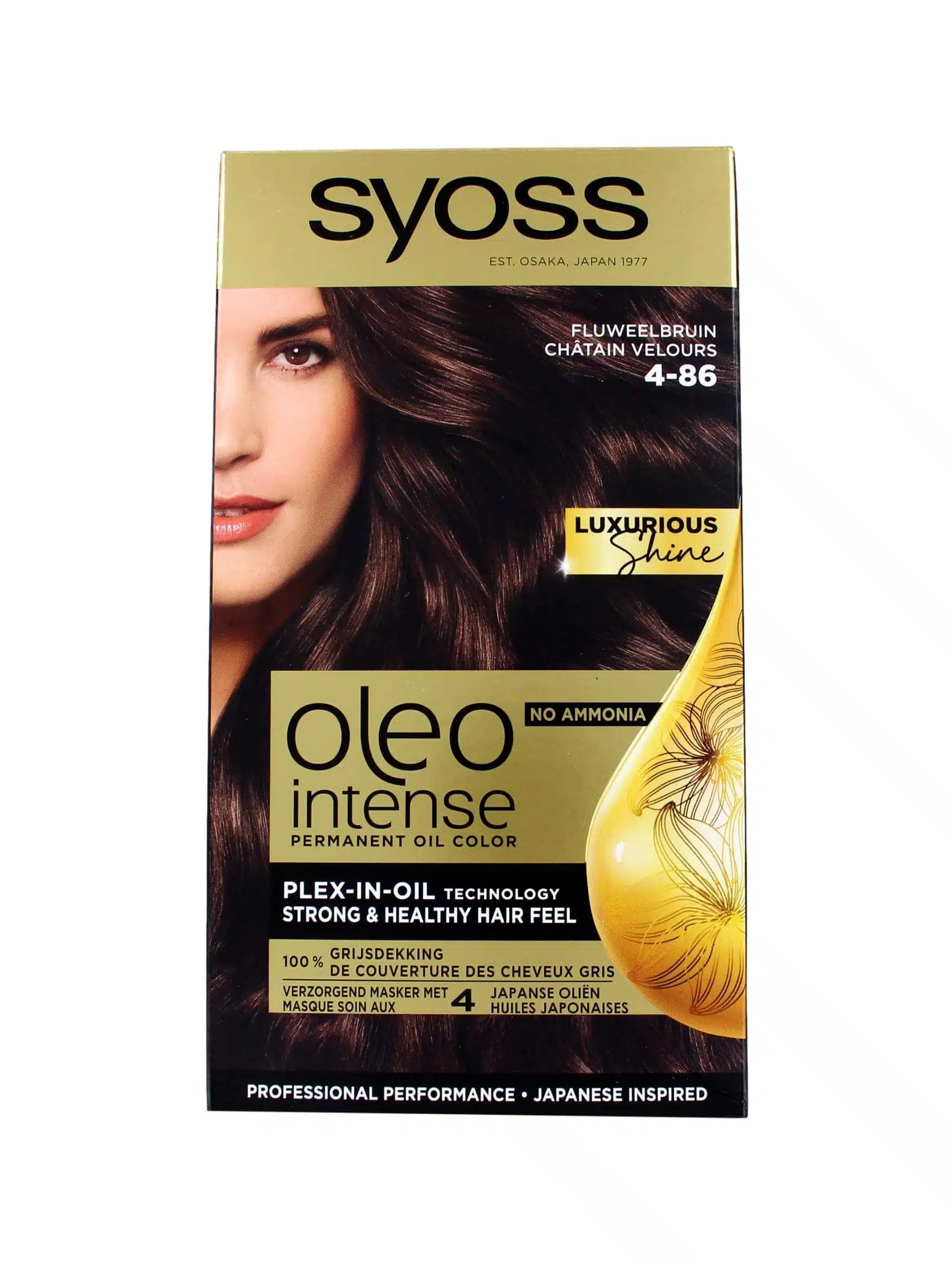 Syoss Oleo Intense Haarverf 4-86 Fluweelbruin