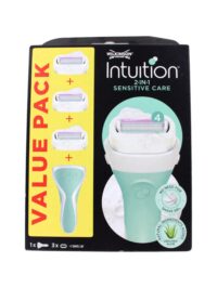 Wilkinson Intuition Sensitive Care Houder + 3 Mesjes