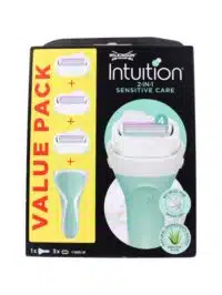Wilkinson Intuition Sensitive Care Houder + 3 Mesjes