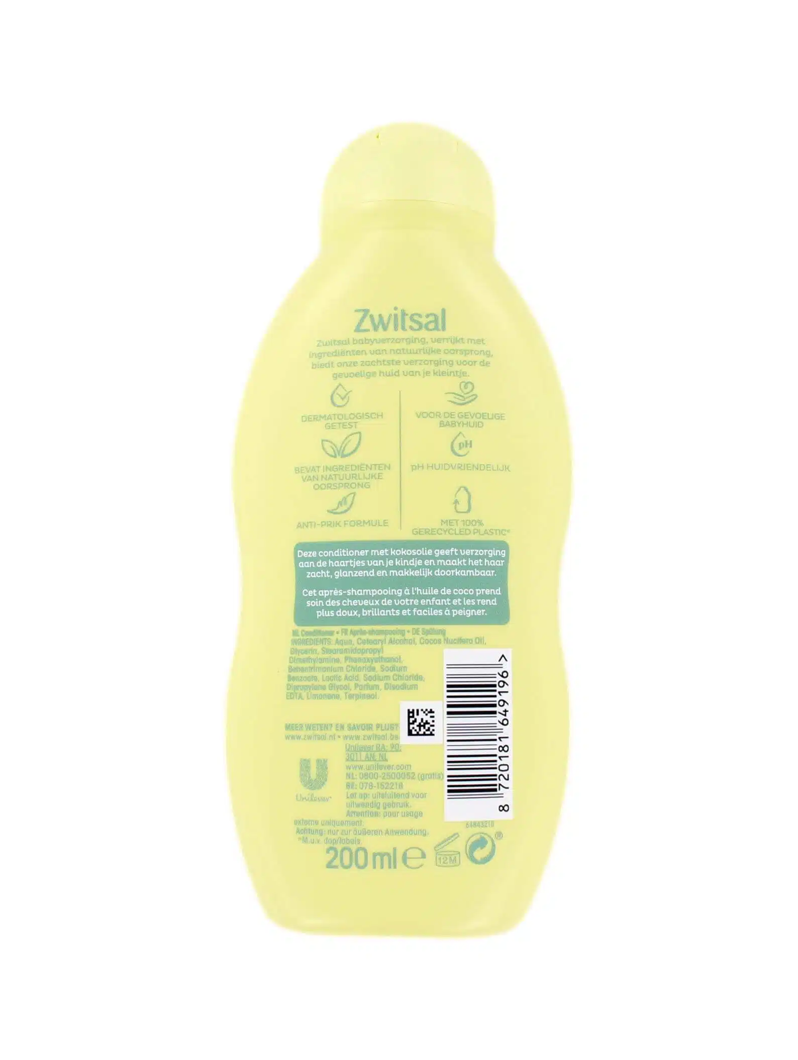 Zwitsal Conditioner Zacht En Glanzend, 200 ml
