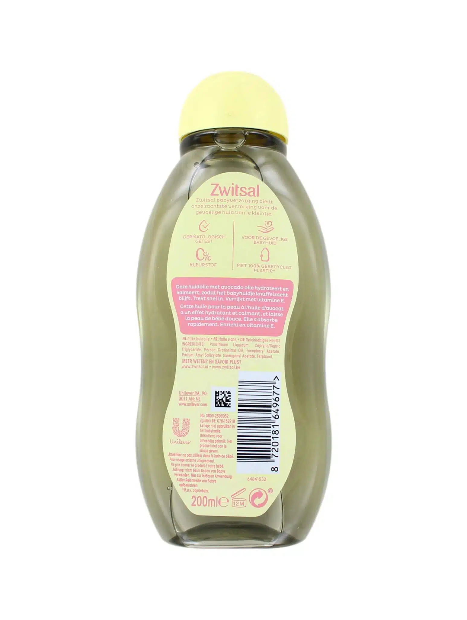 Zwitsal Rijke Huidolie, 200 ml