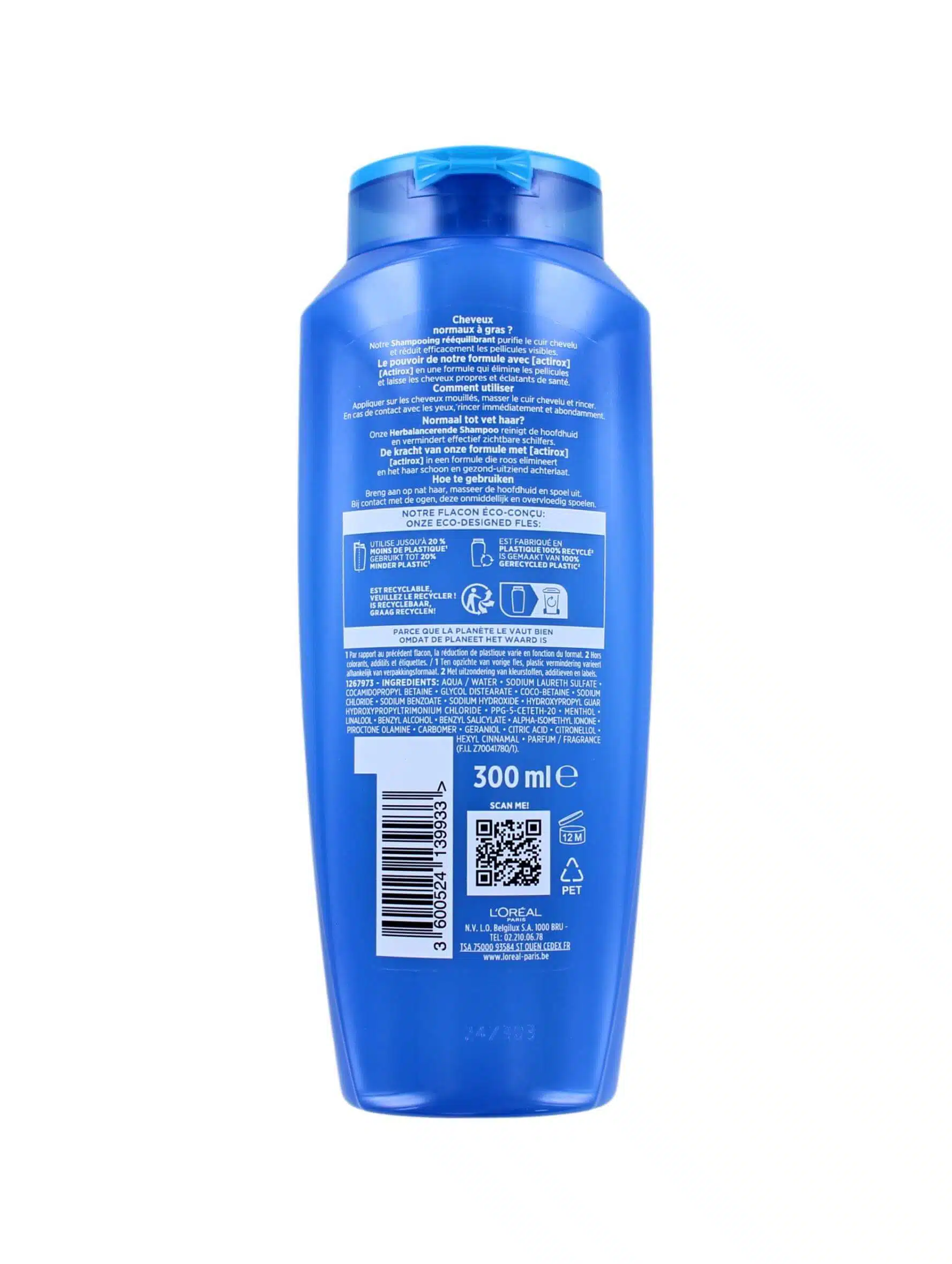 L'Oreal Elseve Shampoo Anti-Roos, 300 ml