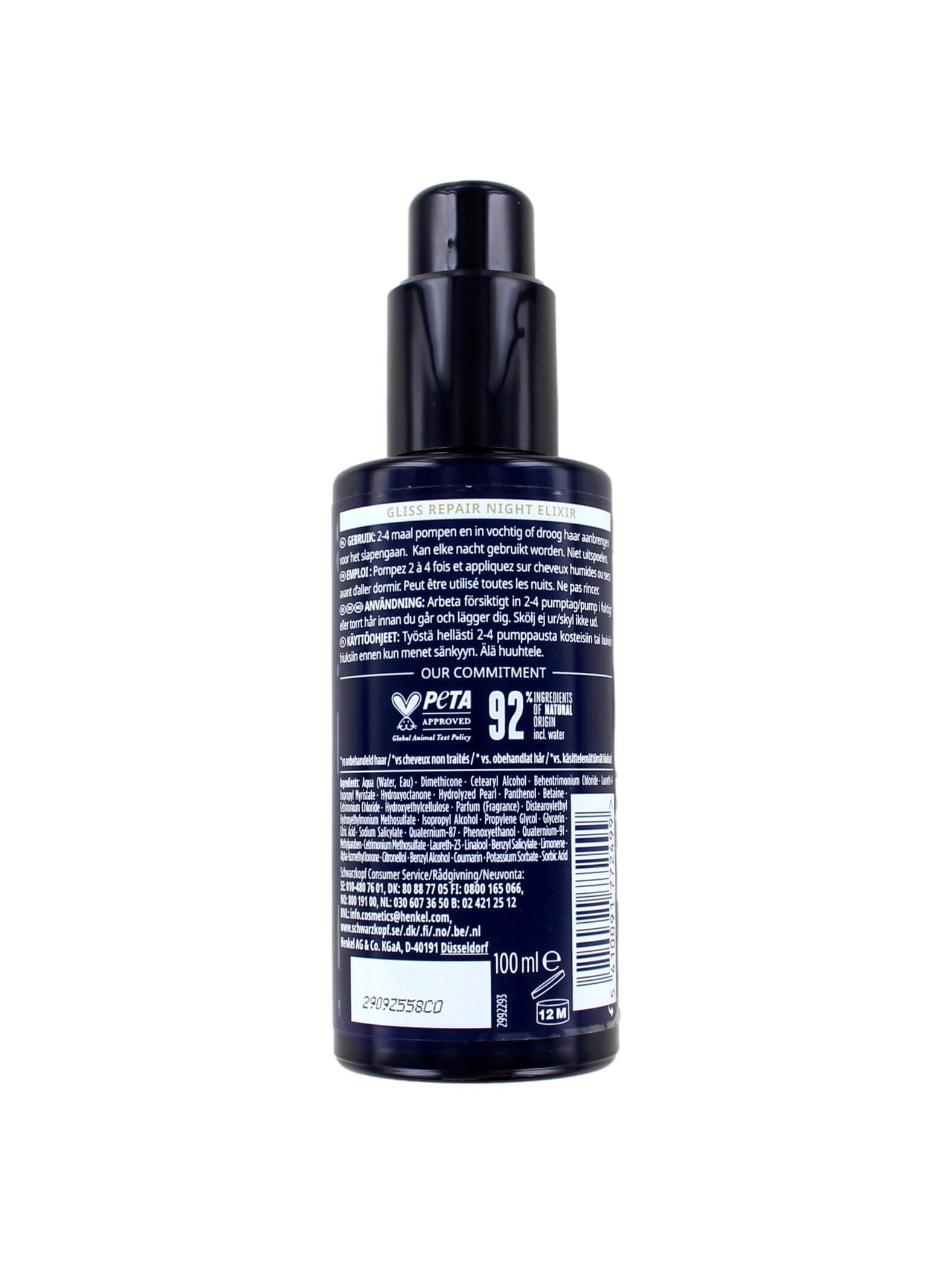 Gliss Serum Night Elixer, 100 ml
