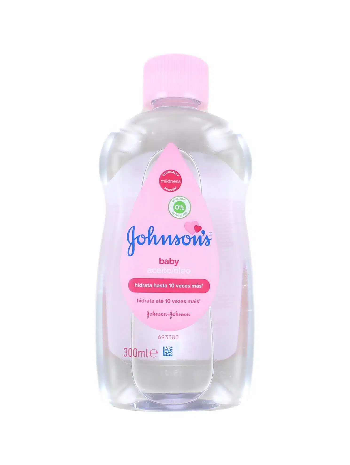 Johnson's Baby Olie Roze, 300 ml
