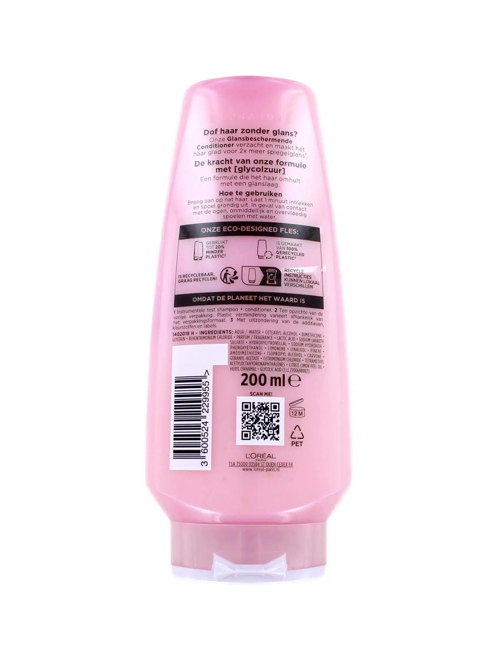 L'Oreal Elvive Conditioner Glycolic Gloss, 200 ml
