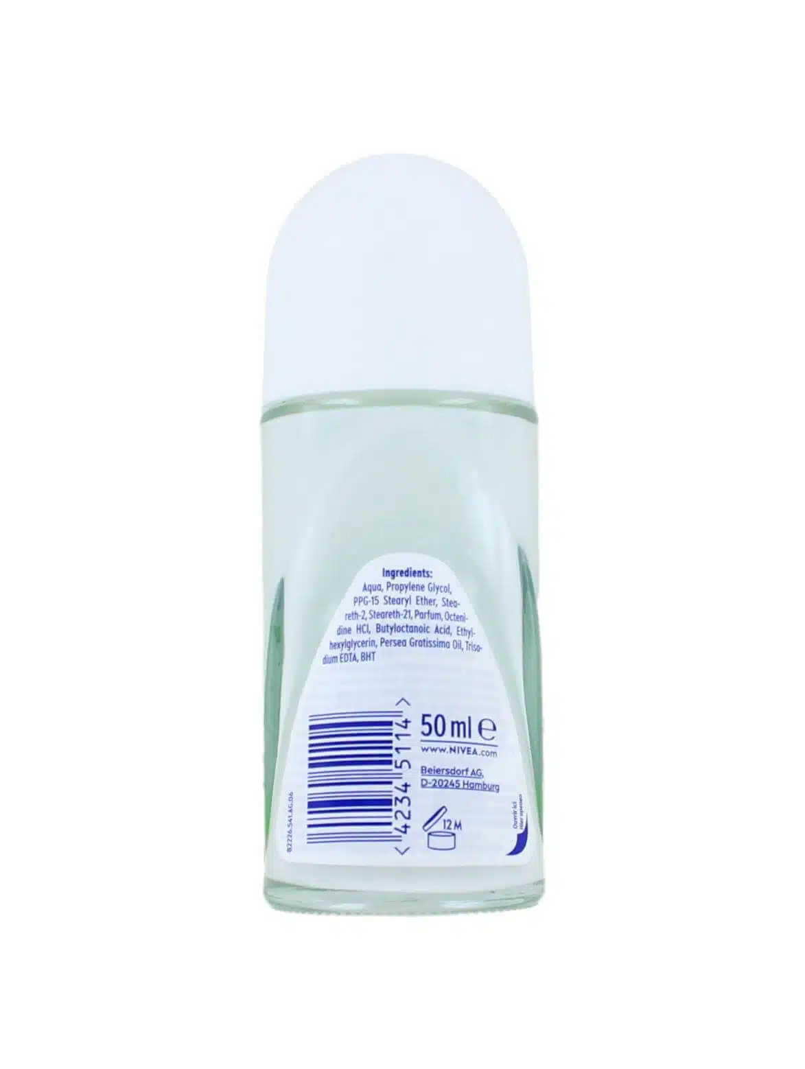 Nivea Deodorant Roller Fresh Pure 0%, 50 ml