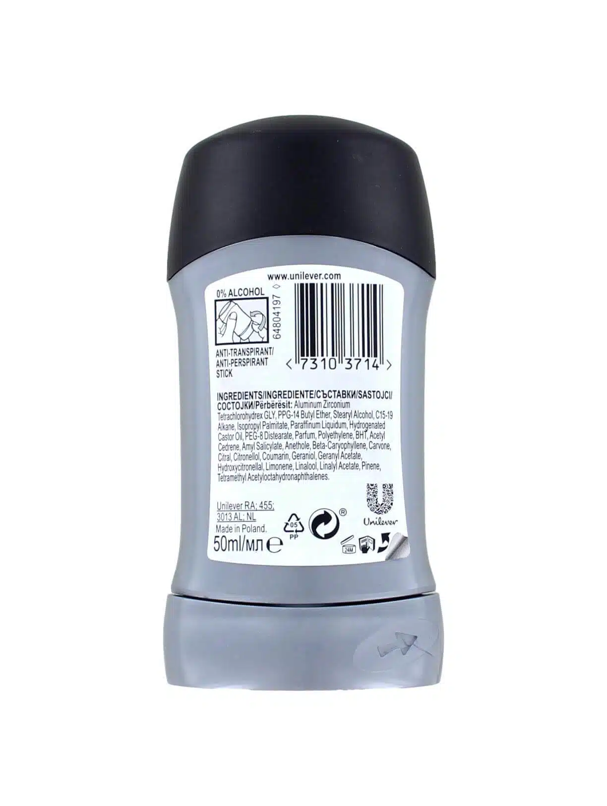 Rexona Men Deodorant Stick Cobalt Dry, 50 ml