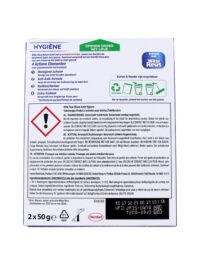 Witte Reus Flush Blauw Actief+ Hygiene, 2x50 Gram