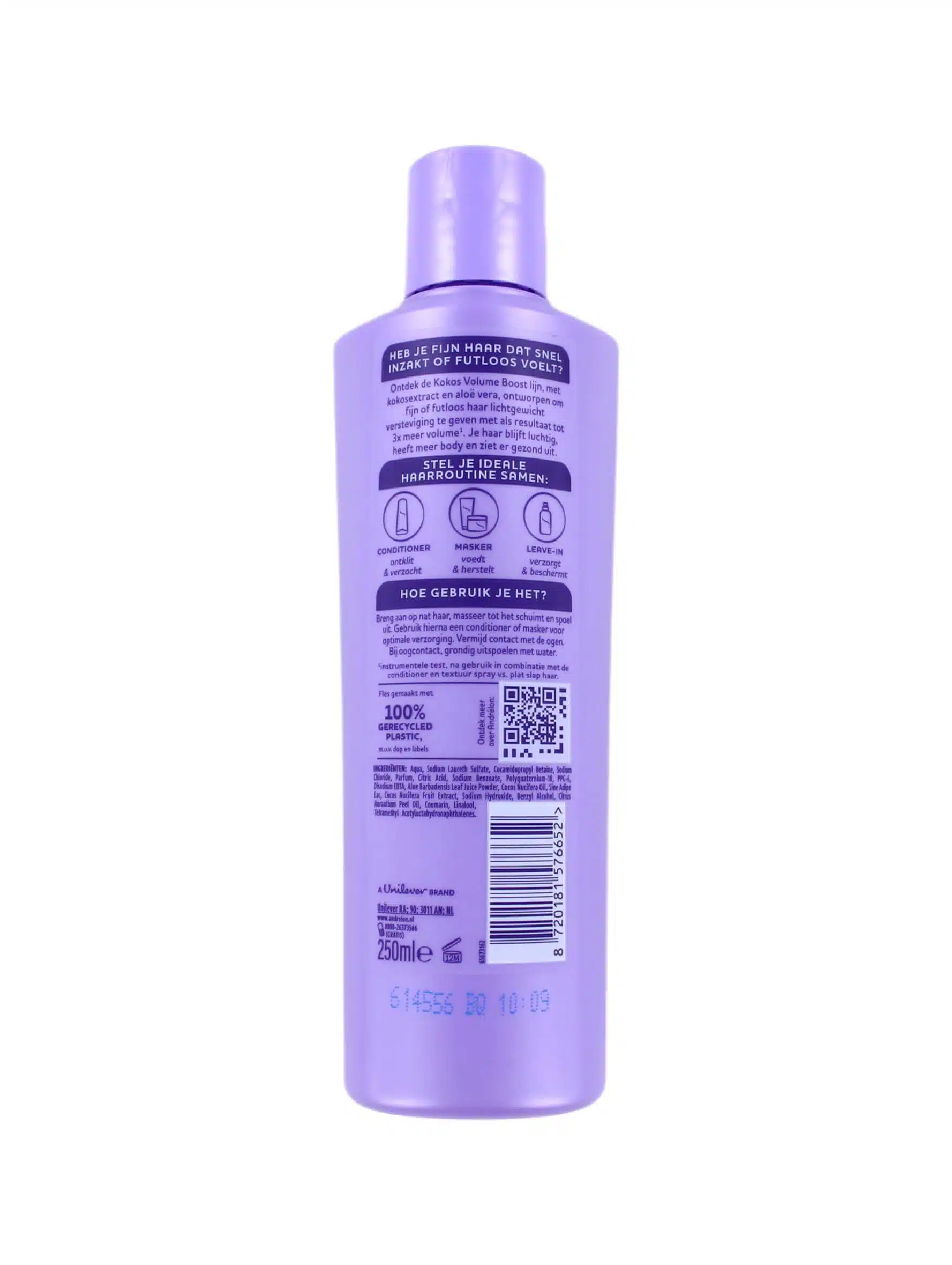 Andrelon Shampoo Kokos Volume Boost, 250 ml