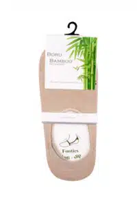 Boru Bamboo Sneaker Sokken Beige