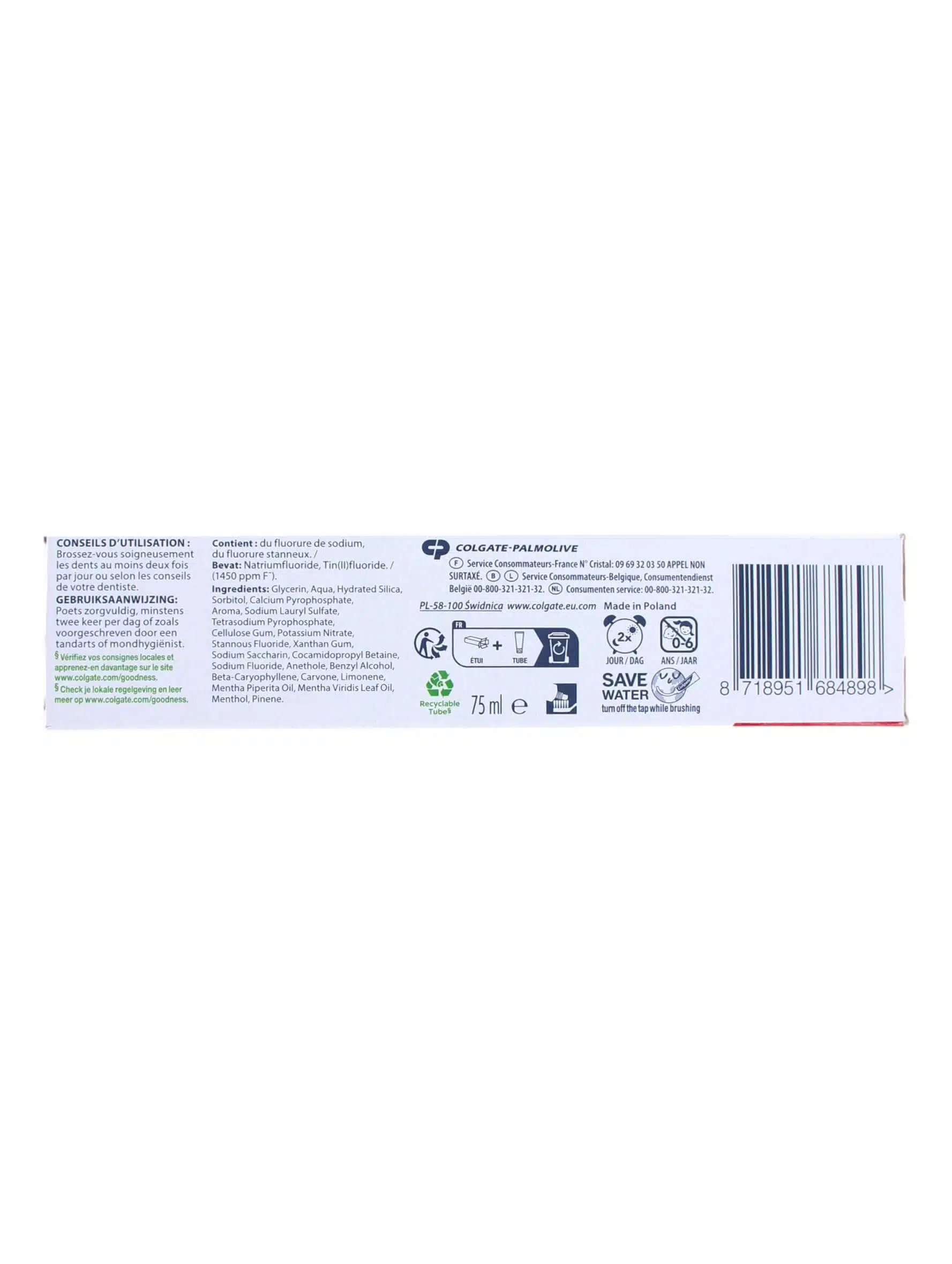 Colgate Tandpasta Total Complete Care, 75 ml