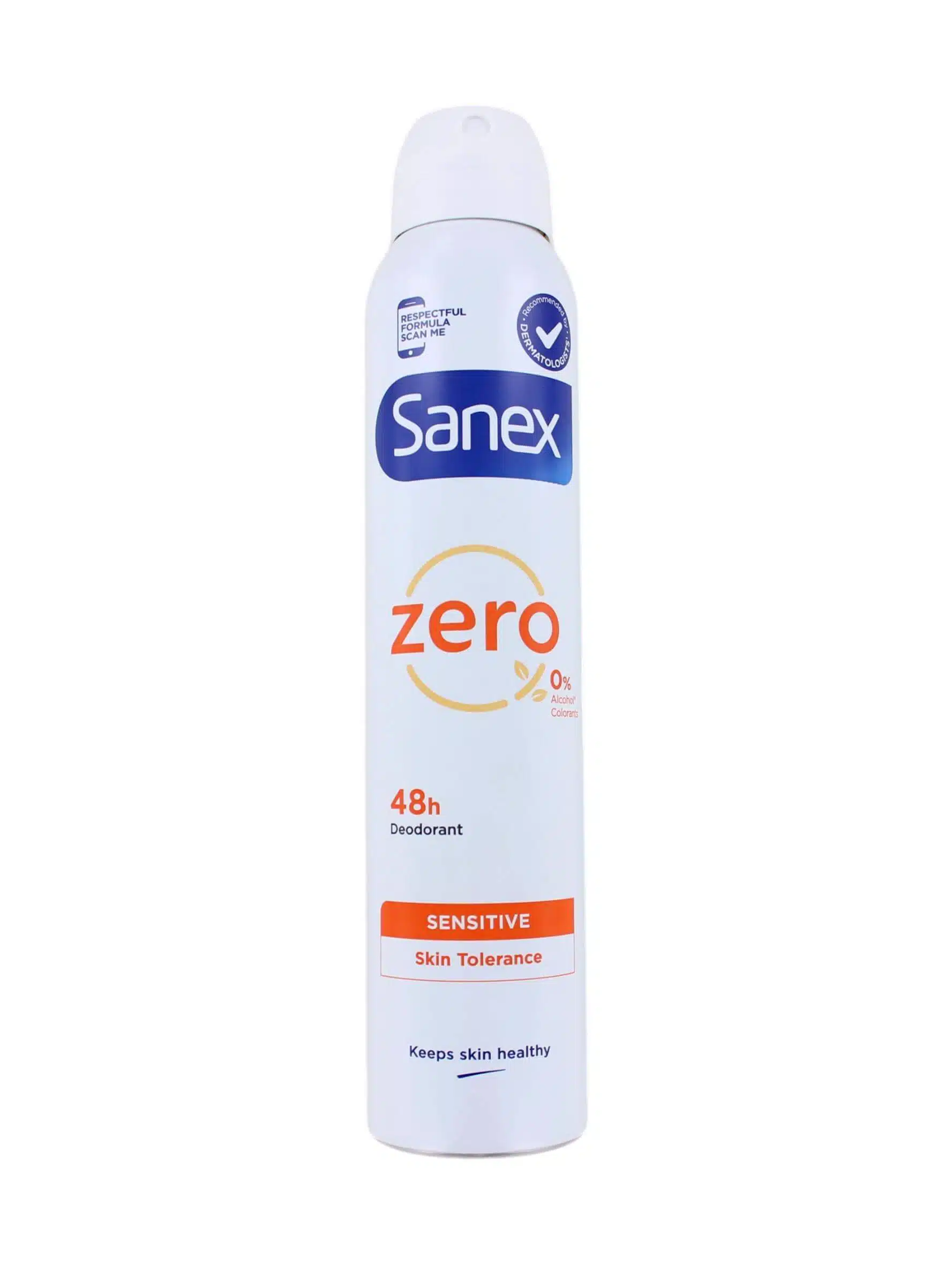 Sanex Deodorant Spray Zero% Sensitive, 200 ml