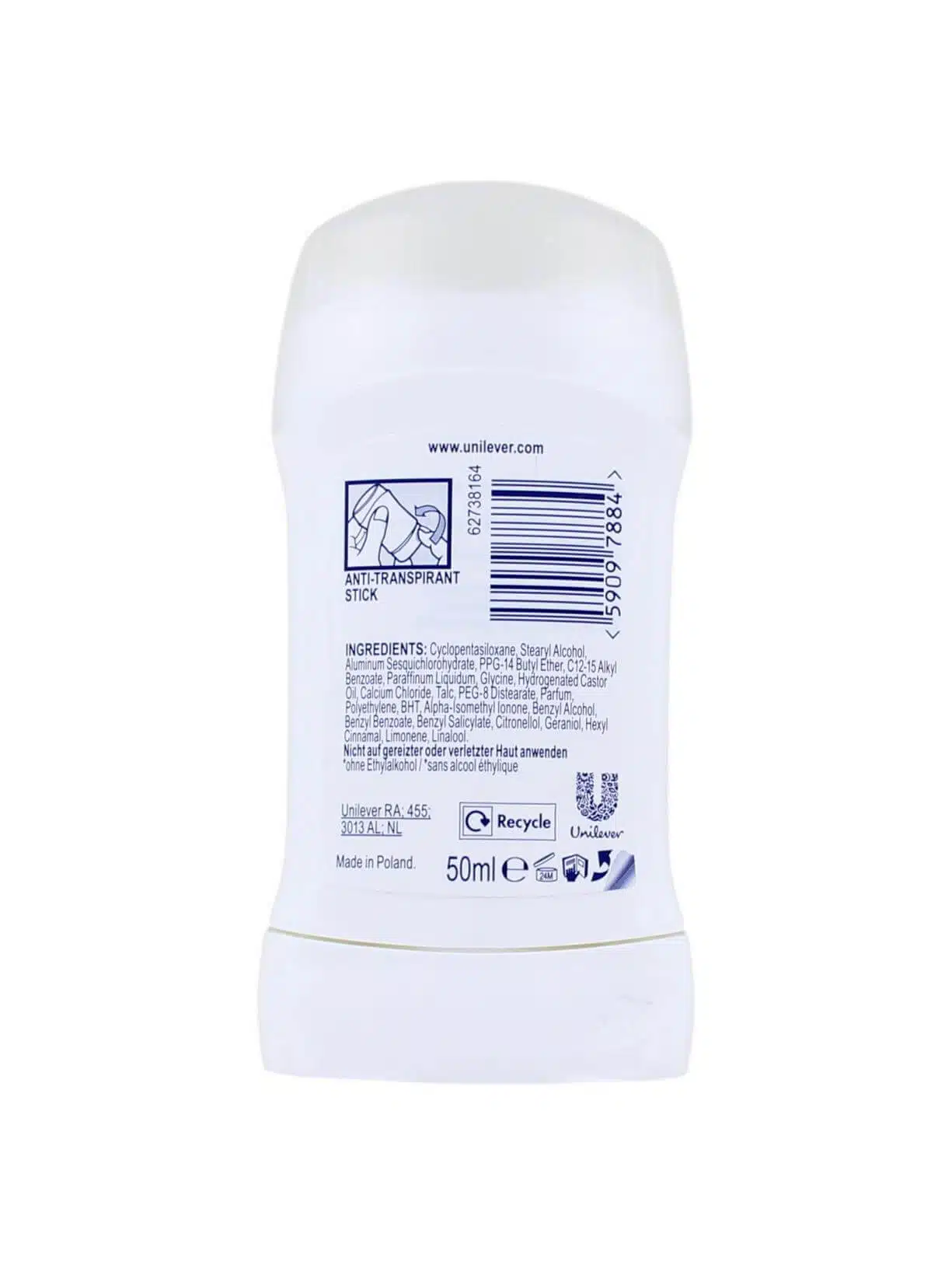 Rexona Deodorant Stick Cotton Dry, 50 ml